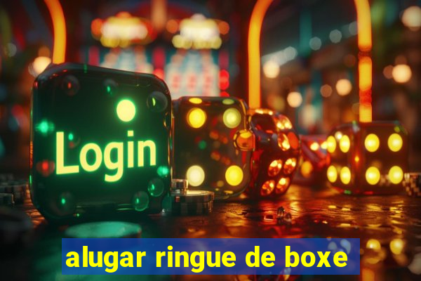 alugar ringue de boxe